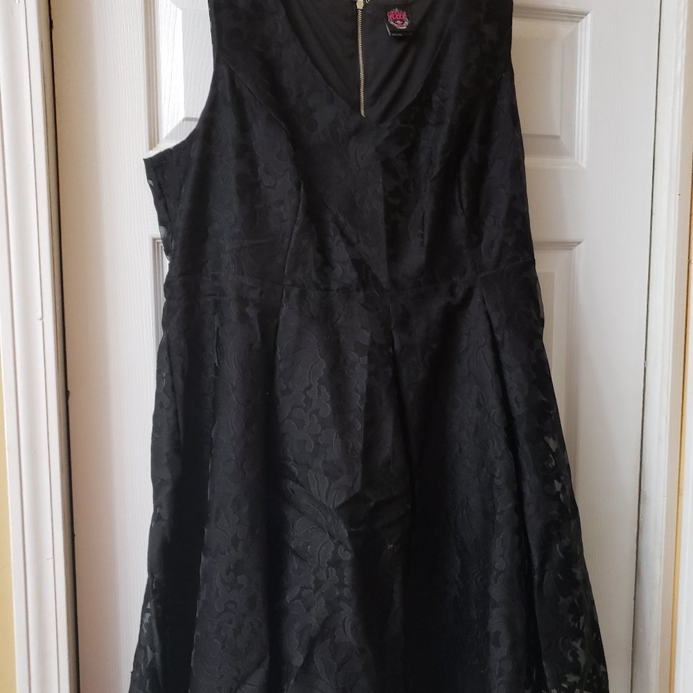 REBEL WILSON FOR TORRID JACQUARD SKATER DRESS